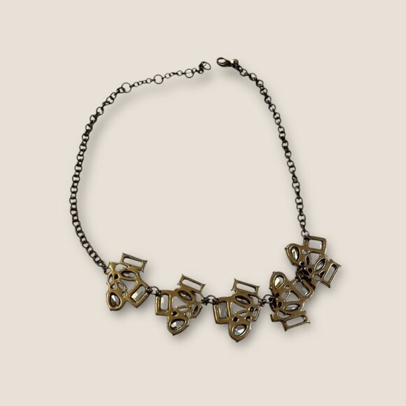 J.Crew Jewelry Lot 10 Pieces Swarovski Rhinestone Statement Necklaces Earrings & - Picture 11 of 16